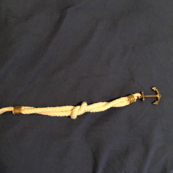Kiel James Patrick Cream Rope Anchor Bracelet - Picture 3 of 3